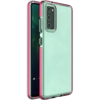 Xiaomi Pокривало Spring clear TPU за Xiaomi Mi 10T/Mi 10T Pro - Розов KP9266