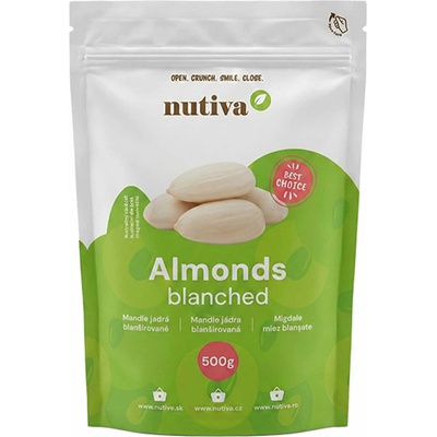 NUTIVA Mandle lúpané 500 g