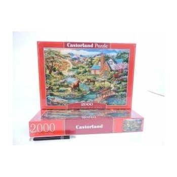 Castorland *CAS. PUZZLE 2000 pcs. Idyllic house with horses