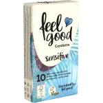 feelgood sensitive/ extra lubricated condoms 10 pcs