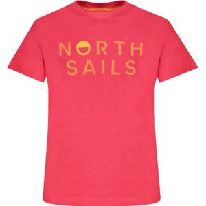North sails Детска тениска с къс ръкав north sails, Цвят Червено (795047000_ro0178)