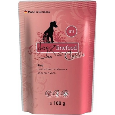 Dogz Finefood No.2 hovädzie 100 g