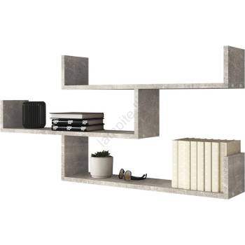 Image 1 of Mirjan24 Етажерка TRIO 55x119 см сив (MJ0072)