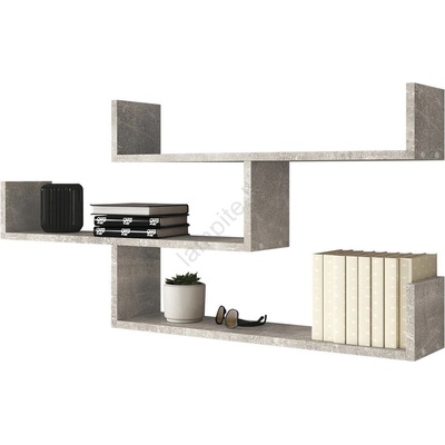 Mirjan24 Етажерка TRIO 55x119 см сив (MJ0072)