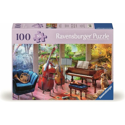RAVENSBURGER Hudba čtyř ročních období XXL 100 dílků