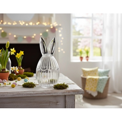 Velikonoční dóza MORBIDO rýhovaná s oušky M 17 cm 729935 – Zboží Dáma