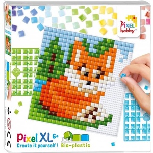 Pixelhobby Креативен комплект с пиксели Pixelhobby - XL, Лисица (41054-Fox)