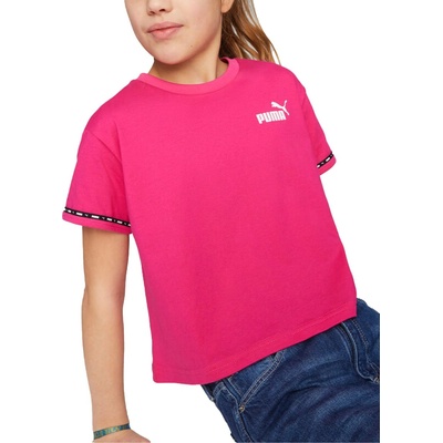 PUMA Power Tape Relaxed Fit Tee Pink - 152