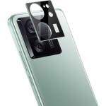 Techsuit Протектор за камера за Xiaomi 13T / 13T Pro - Пълно стъкло за камера - Черно