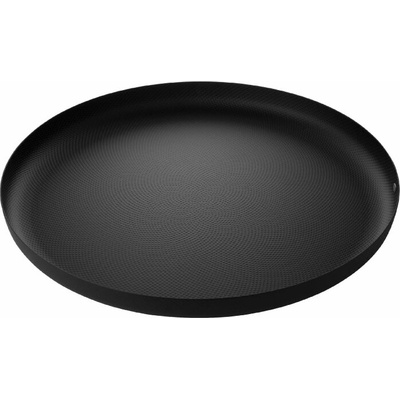 Alessi Okrúhly podnos s čiernou textúrou 35cm