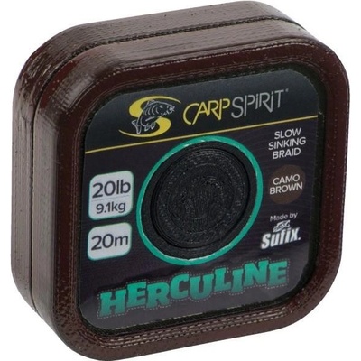 Carp Spirit šňůra Herculine Camo Brown 20m 15lb