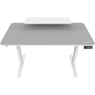 COUGAR COUGAR E-STAR 120 Electrical Gaming Desk, White (CGR-E-STAR120-WHW)
