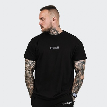 GymBeam Тениска FIT Black M