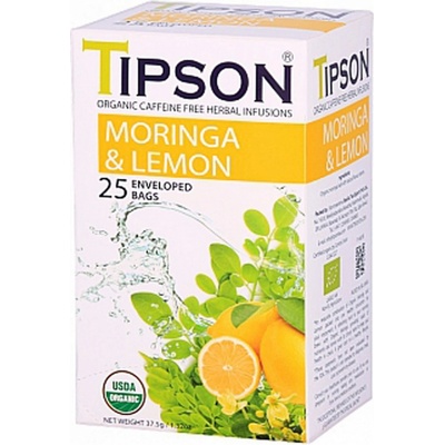 Tipson Tea Moringa Lemon 25 x 1,5 g