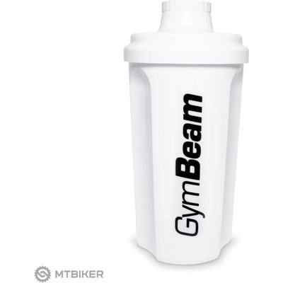 GymBeam šejker, 700 ml, biela