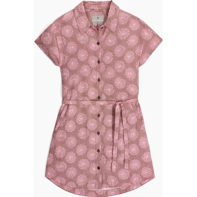Roayal Robins W Camino Pucker Dress červená/hnedá