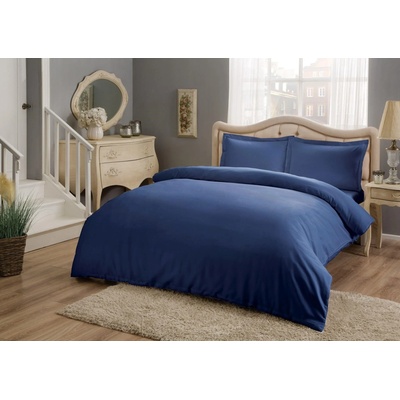 TAC Комплект за спалня TAC - Basic Blue, 100% памук, сатениран (1000038759004)