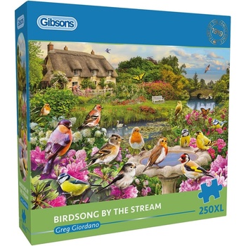 Gibsons Пъзел Gibsons от 250 XL части - Песента на птиците край потока (G2729)