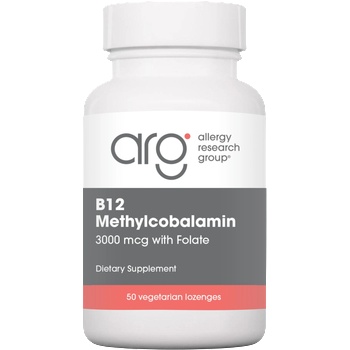 Allergy Research Group В12 Метил кобаламин - 50 таблетки за смучене