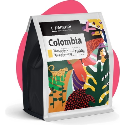 Penerini coffee Colombia Wilmer Cubillos Anaerobic 100% arabika zrnková 1 kg