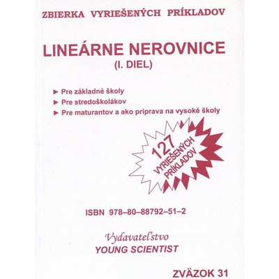 Lineárne nerovnice I.diel - Marián Olejár; Iveta Olejárová