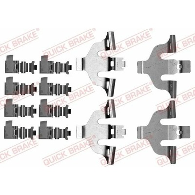Súprava príslušenstva, obloženie kotúčovej brzdy Quick Brake 109-0092