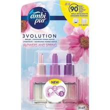 Ambi Pur 3 Volution Flowers & Spring elektrický osviežovač náplň 3 x 20 ml