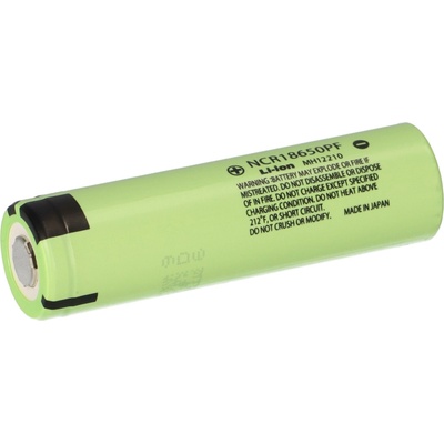 PANASONIC 18650 NCR18650PF 2900mAh Li-ion 3,7V ButtonTop