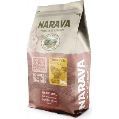 NARAVA cat Turkey & Duck Delicious Formula 1,5 kg