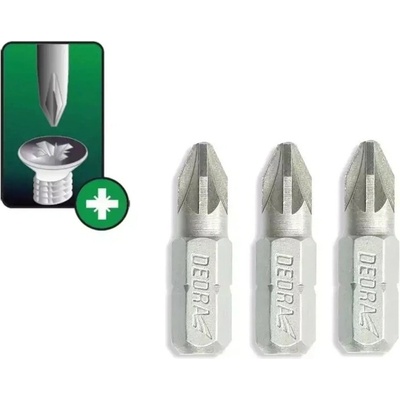 Dedra PZ3x25mm 3ks v blisteru 18A01PZ30-03