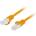 Lanberg Кабел Lanberg patch cord CAT. 6A U/UTP LSZH CU 0.25m Fluke Passed, Orange (PCU6-10CU-0025-O)