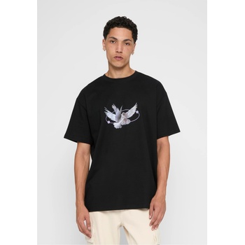 Mister Tee Тениска Vive la Liberte Oversize Tee black XXLUB-MT1977-00007 - Тъмносив, размер XS