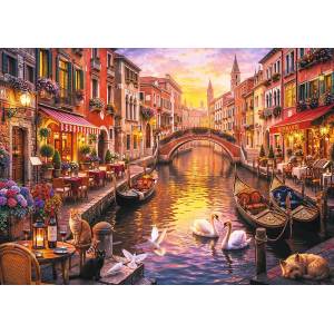 Trefl - Puzzle Romantic Venice - 2 000 piese