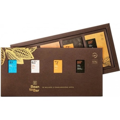 Čokoládovna Janek bean to bar 4 x 45 g