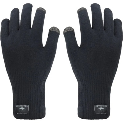 Sealskinz Waterproof All Weather Ultra Grip Knitted Glove Black XL Велосипед-Ръкавици
