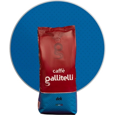 Caffe Galliatelli DEK zrnková 1 kg