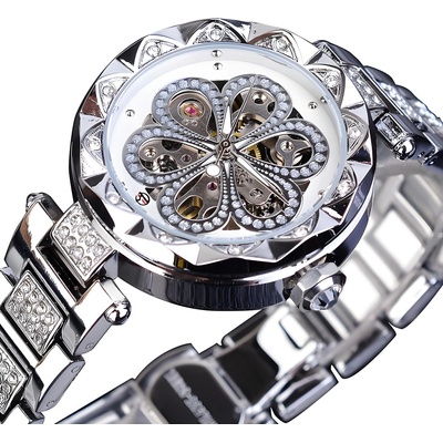 Forsining Дамски часовник forsining la-14562 - Сребърен kp14562 (la-14562)