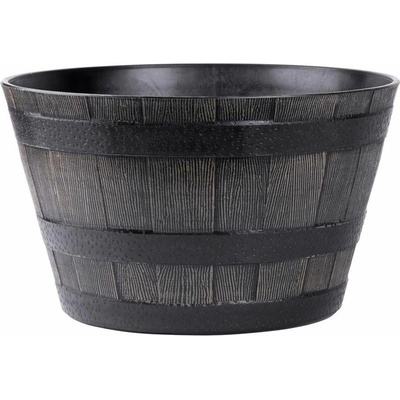 Strend Pro Garden Kvetináč Pro Woodeff, 39x23 cm, prírodný, truhlík, efekt dreva