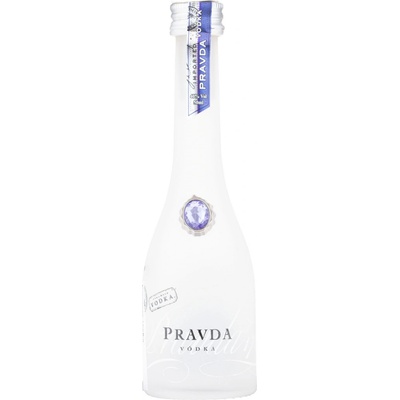 Pravda Vodka Mini 40% 0,05 l (holá láhev)