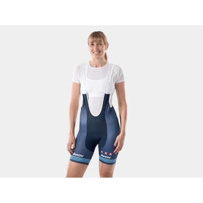 Santini Trek Factory Racing Women's Team Replica Bib Dark Blue