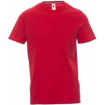 Payper Sunset tričko červená
