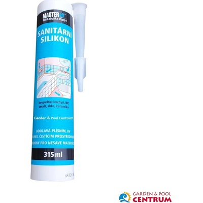 Mastersil Sanitární silikon 315 ml transparentní