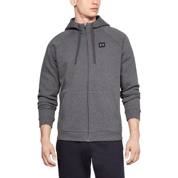 Under Armour Rival Fleece Fz Hoodie šedá