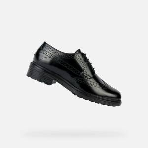 GEOX Черни дамски полуобувки Geox Walk Pleasure Geox | Cheren | ЖЕНИ | 36