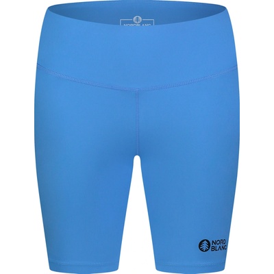 Nordblanc Dámské krátké fitness legíny NBSPL8036 MODRÁ