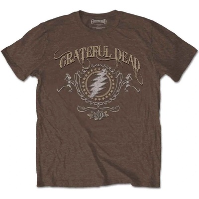 The Grateful Dead Bolt Brown M Риза (<![CDATA[GRATETS09MBR02]]>)