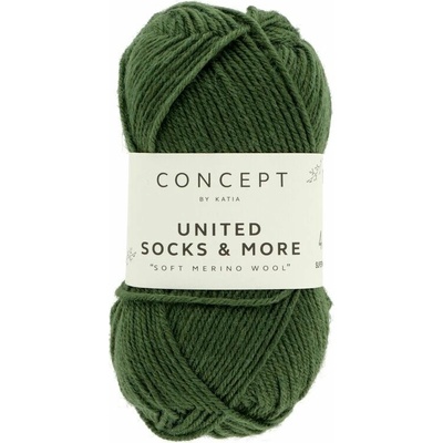 Concept by Katia United Socks & More 08 zelená