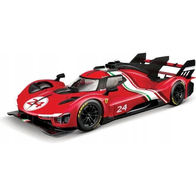 BburagoFerrari 499P Modificata Červená limitovaná edice precizní m 1:18
