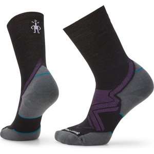Smartwool Дамски чорапи за бягане Smartwool Women's Run Cold Weather Targeted Cushion Crew Running socks - Black - размер 38-41 (EU) (201-6751-0112)