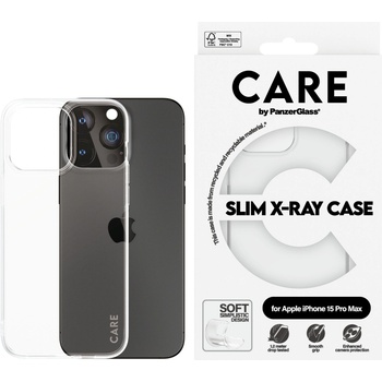 Image 1 of Panzer Гръб CARE by PanzerGlass за iPhone 15 Pro Max Fashion X-Ray Soft - Прозрачен